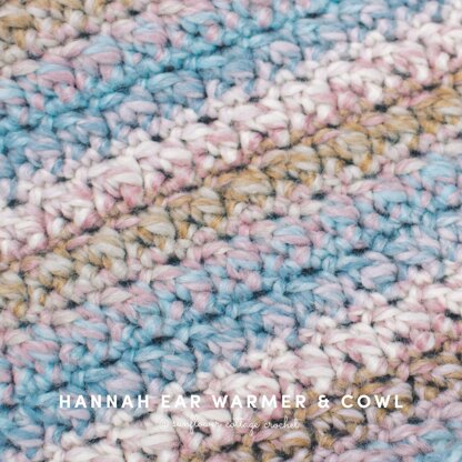 Hannah Ear warmer and cowl set