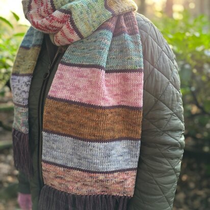 Yuletide Scarf - knitting pattern
