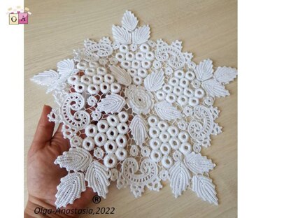 Antique lace doily