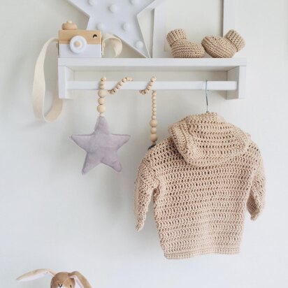 Baby Booties and Cardigan Pattern