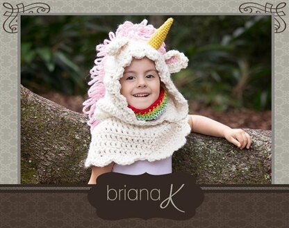 Unicorn Hooded Cowl