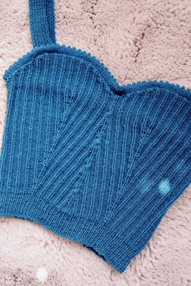 "Total Sweetheart" Hand Knit