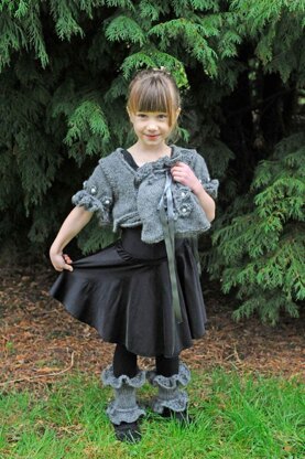 Butterfly Ballerina Cardigans With Accessories