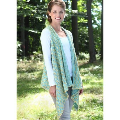 Valley Yarns 501 Lenticular Cardigan