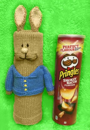 Easter Peter Rabbit inspired Pringle Cover