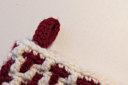 Large Mosaic Christmas Stocking