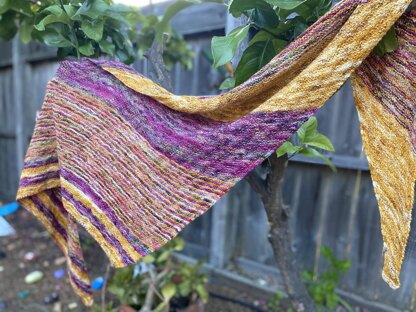 Rad Honey Shawl