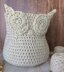Owl Basket (Crochet Bulky Version)