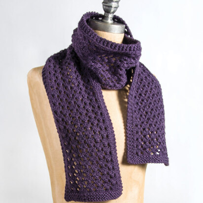 Quick & Easy Scarf in Blue Sky Fibers Extra - Downloadable PDF