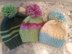 Bobble beanie hats © Seashells Designs