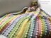 Lollipop Rainbow Blanket by Melu Crochet