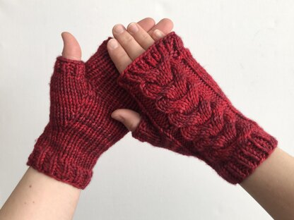 Floranna Fingerless Mitts