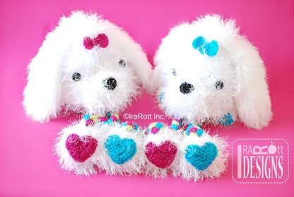 Pawla Maltese Puppy Dog Hat