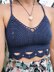 WILD ROSE Bralette || Crochet Summer Top, Crop Top