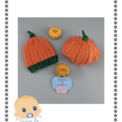 Halloween Pumpkin Hats 6mths