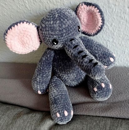 Crochet Pattern Elephant Tröti!
