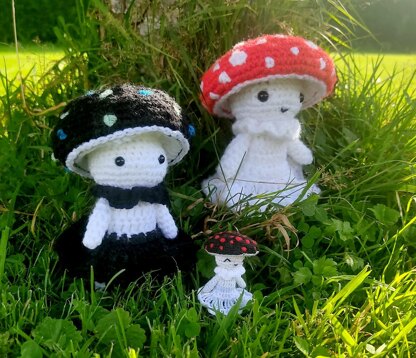 No Sew Popping Mushroom Doll