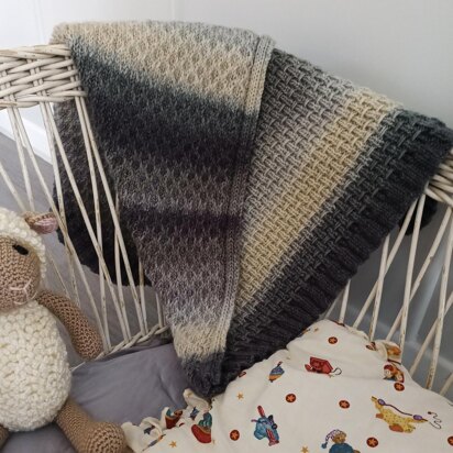 Reversible Baby Blanket for Car Seat