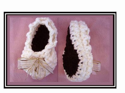 455 BABY BALLERINA BOOTIES