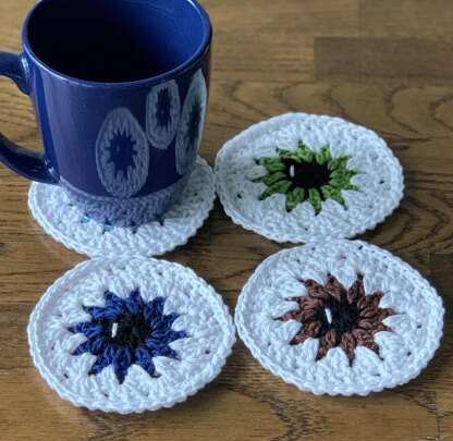 Co-Stares, the Seeing Eye Coasters  (Halloween decor)