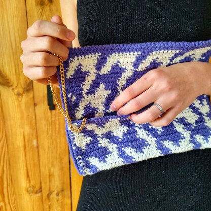 Houndstooth Clutch