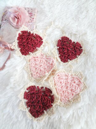 Vintage Heart Bunting