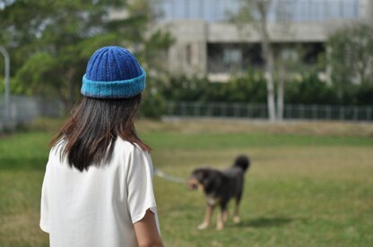 DK Gradient Hat 漸層配色帽 DK版