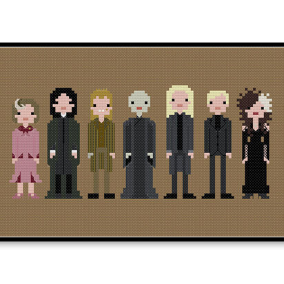 Harry Potter Villains - PDF Cross Stitch Pattern