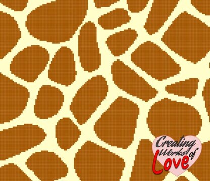 Giraffe Print Stitch Graphgan