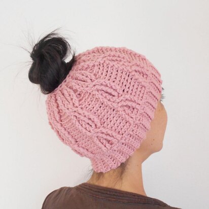 Treccia Messy Bun Hat