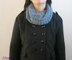 Lacy crochet infinity scarf Pattern _ C08