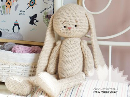 Crochet Pattern Amigurumi Bunny Toy
