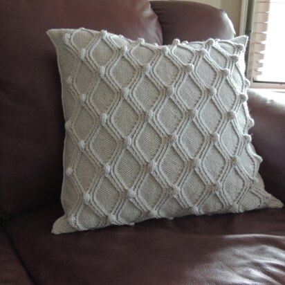 Diamonds & Bobbles Cushion Cover