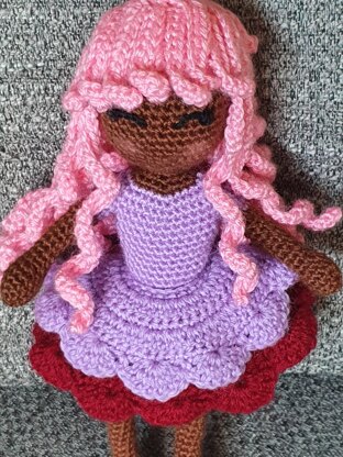 Sally crochet doll