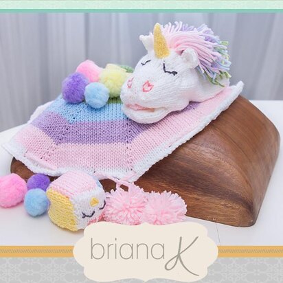 Unicorn Rainbow Game Knit