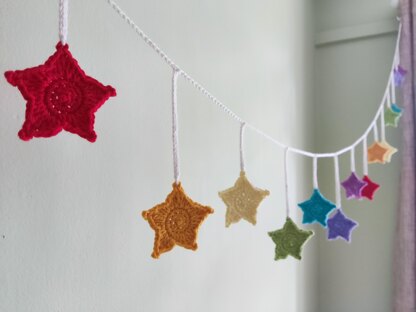 Rainbow Star Bunting