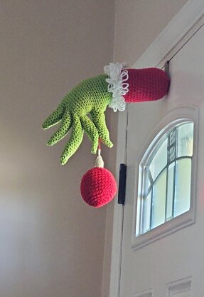 The Grinch Hand Ornament