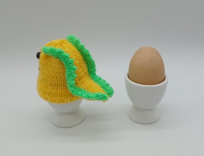 PDF Dinosaur Easter D.K Egg Cosy Warmer KNITTING PATTERN Creme Egg Kinder easy Jurassic World Triceratops Easter Egg Hunt Jurassic Park