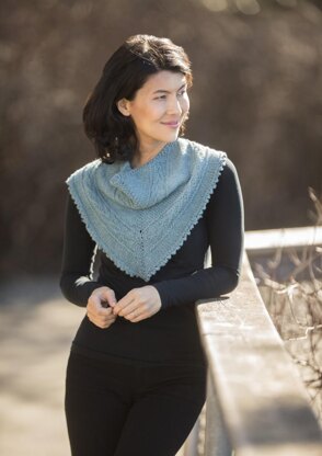 Thelonius Cowl in Cascade Yarns Friday Harbor - W749 - Downloadable PDF