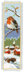 Vervaco Robins Cross Stitch Bookmarks Kit (Set of 2) - 6cm x 20cm