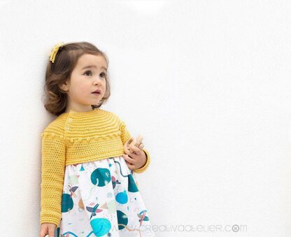 Size 24-36 months -  Prehistoric Bodice / Sweater