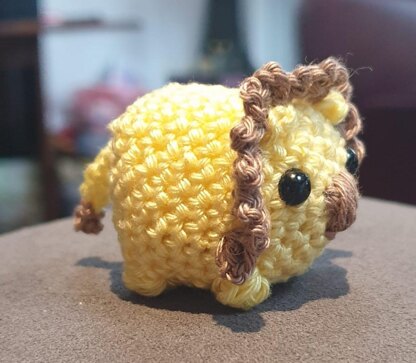 Crochet lion