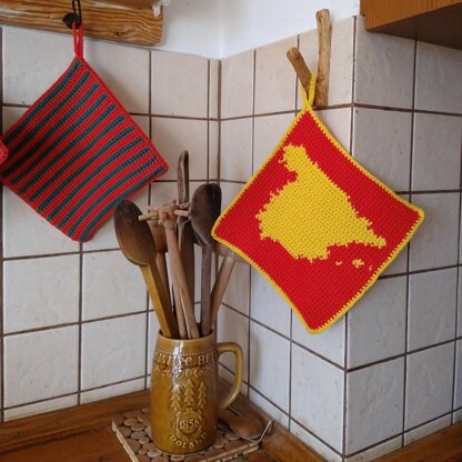 Spain Potholder