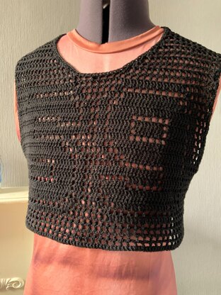 4 in One Numbers Mesh Top