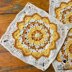 Star Flower Granny Blanket Square