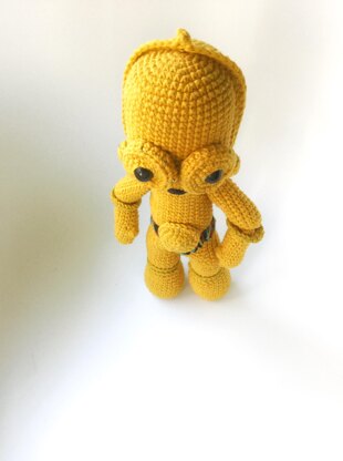 C3PO Star Wars -  amigurumi pattern