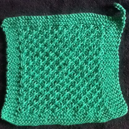 Star Stitch Washcloth