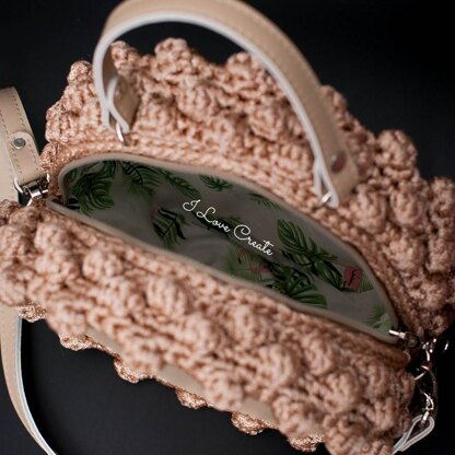 Circle crochet bag Paris