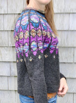 Rose Window Pullover #1