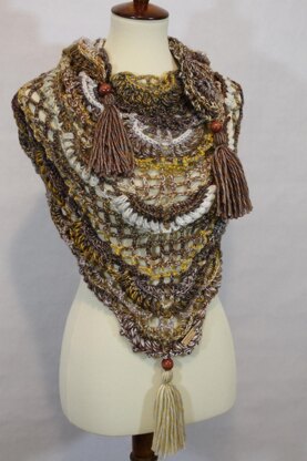 Wonderberry Shawl